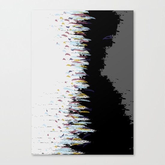 Tornado man Canvas Print