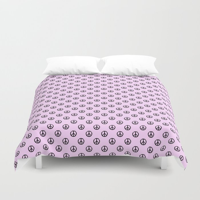 Peace Signs Duvet Cover By Monkeybusinessgraphicdesign Society6
