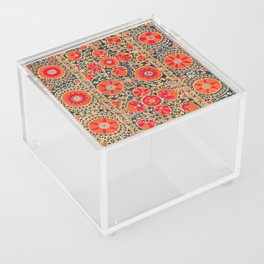 Kermina Suzani Uzbekistan Print Acrylic Box