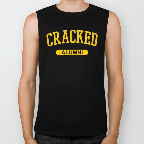 Cracked Alumni Biker Tank