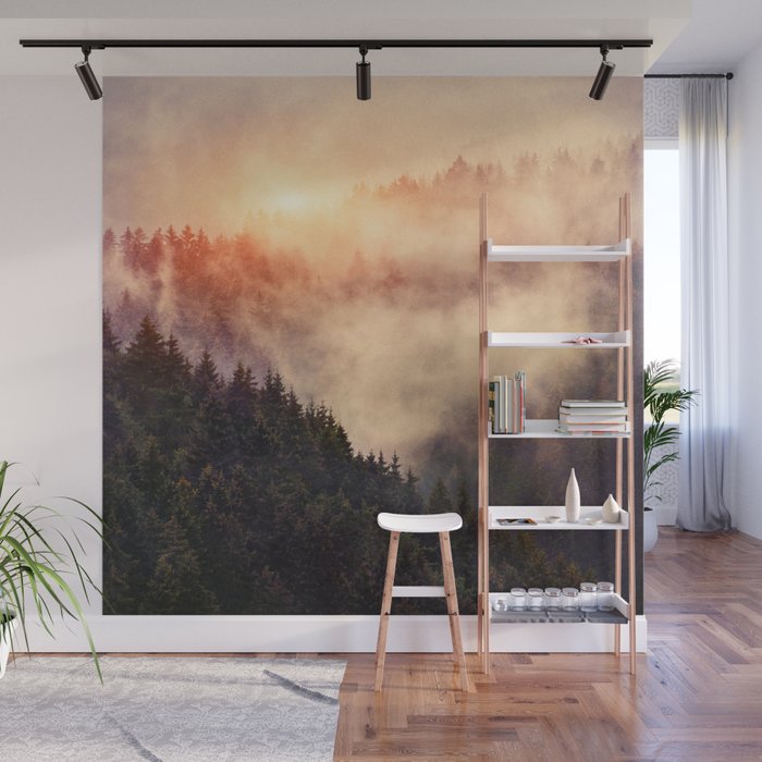 In My Other World Wall Mural By Tekay Society6