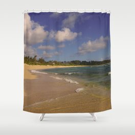 BEAUTIFUL OAHU BEACH Shower Curtain