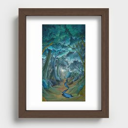 walk in the woods Recessed Framed Print