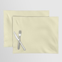 Immediate Yellow Placemat