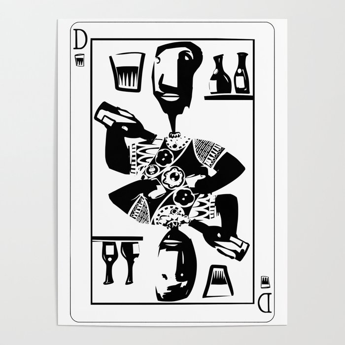 playing cards Poster
