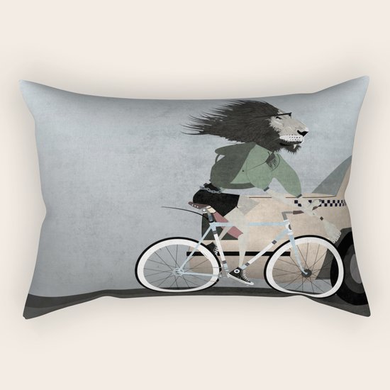 Alleycat Races Rectangular Pillow