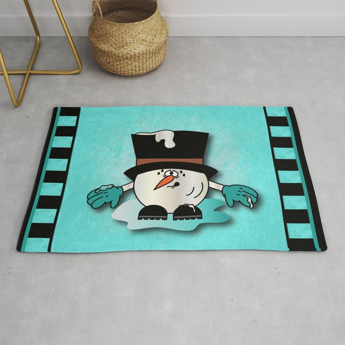 Snowball Guy One Rug