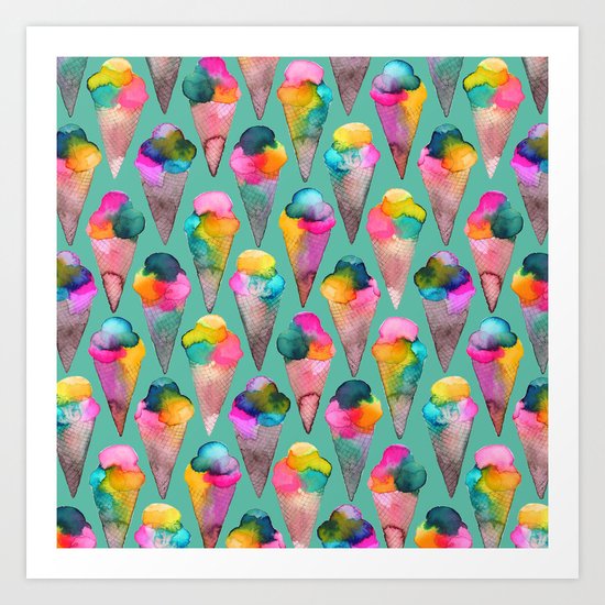 Cucuruchos Art Print