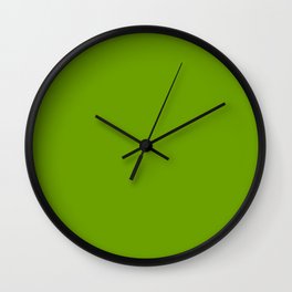 Lizard Green Wall Clock