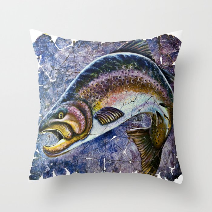 giant trout pillow