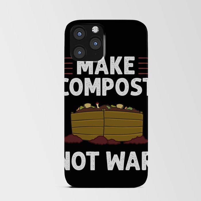 Compost Bin Worm Composting Vermicomposting iPhone Card Case