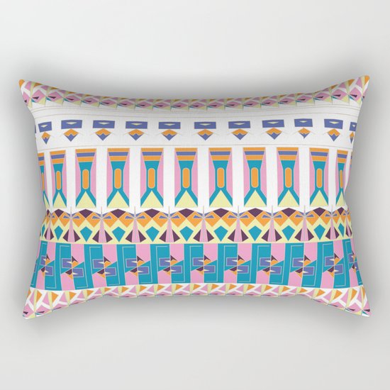 Geo love Rectangular Pillow