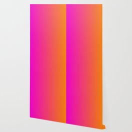 Trendy Pink and Orange Gradient Wallpaper