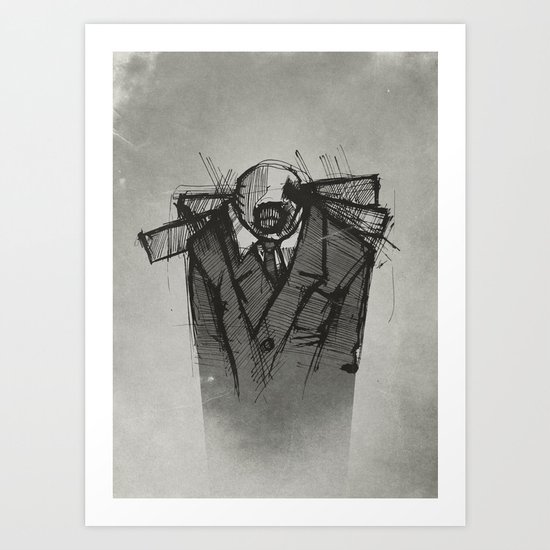 Wraith I. Art Print