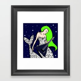Space Jammin' Framed Art Print