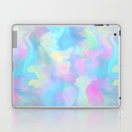 Y2K Cotton Candy Marble Laptop Skin