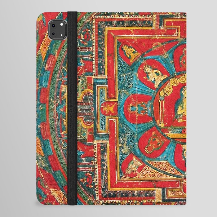 Vairocana Buddha Tibetan Buddhist Mandala iPad Folio Case