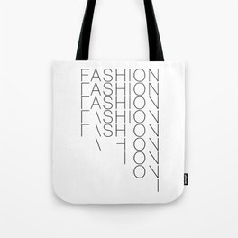 Haute Leopard  FASHION Minimalist Typography Artwork Tote Bag