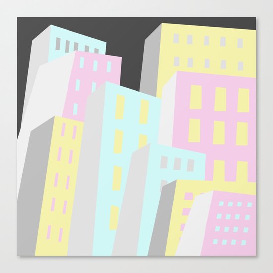 Neighborhood Canvas Print