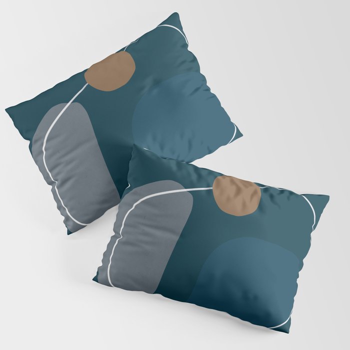 Abstraction_NEW_LOVE_GEOMETRIC_SHAPE_ROCK_POP_ART_0112B Pillow Sham