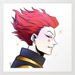 Hisoka Art Prints For Any Decor Style Society6