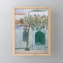 Moroccan Palace Framed Mini Art Print