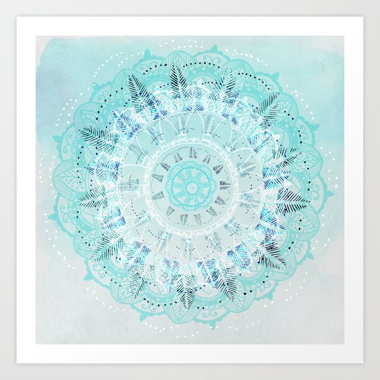 Mandala Breeze Art Print