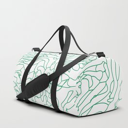 Green organic line Duffle Bag