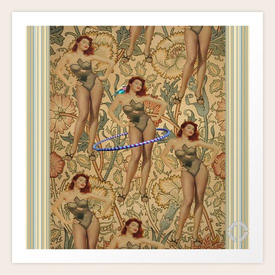 Rula Hula Art Print