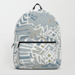 MISTER FREEZE Backpack | Digital, Illustration, Abstract, Drawing, Frost 