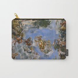 Palazzo Pitti (Florence) Ceiling Painting of the Sala Di Marte Carry-All Pouch | Gold, Mural, Ceiling, Interior, Renaissance, Fresco, Angel, God, Beautiful, Goddess 
