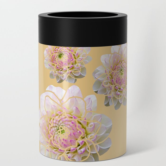 Dahlias Can Cooler