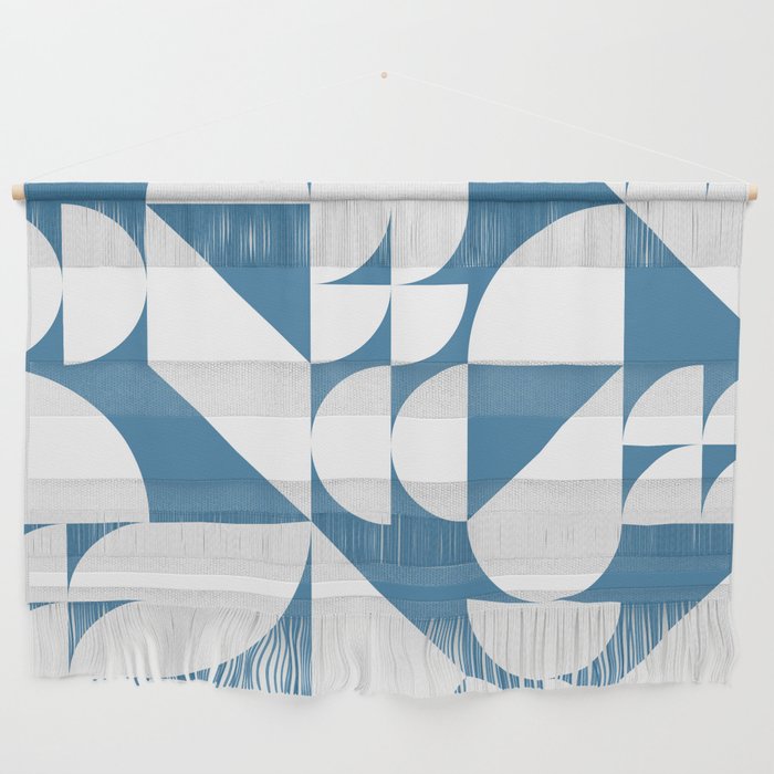 Geometrical modern classic shapes composition 18 Wall Hanging
