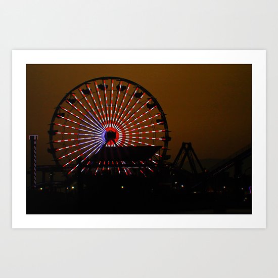 sta monica Art Print