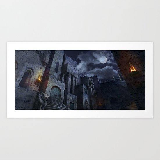 The Castle Art Print