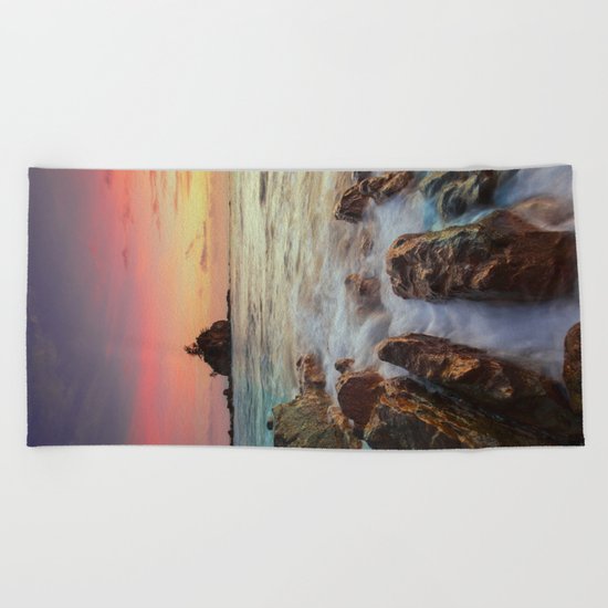Sea Rock Beach Towel