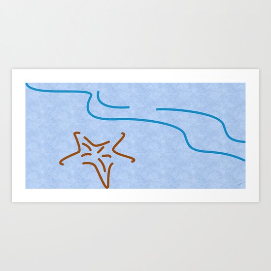 The Beauty of Lines Part III Art Print