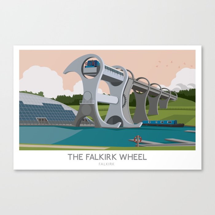 The Falkirk Wheel Canvas Print