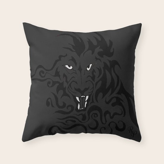 Lion Throw Pillow