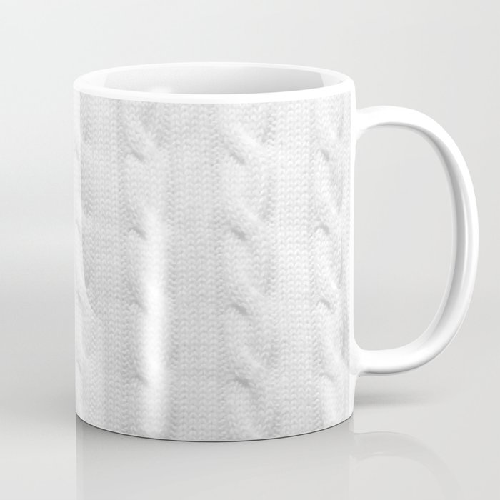 Cable Knit Coffee Mug