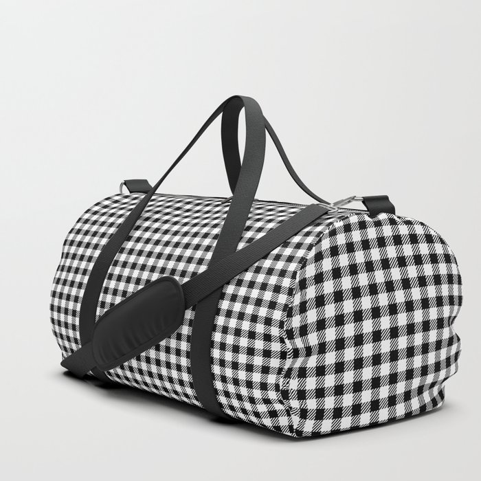 vichy gingham pattern Duffle Bag