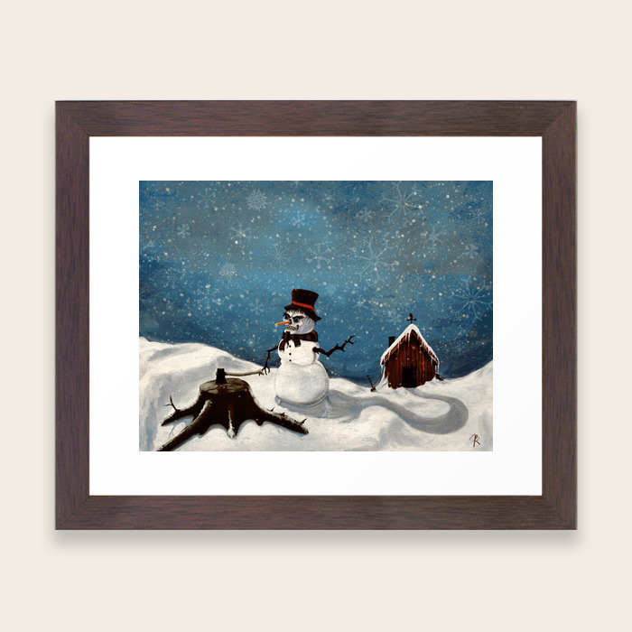 Jack Frost Framed Art Print By Electricpixel Society6