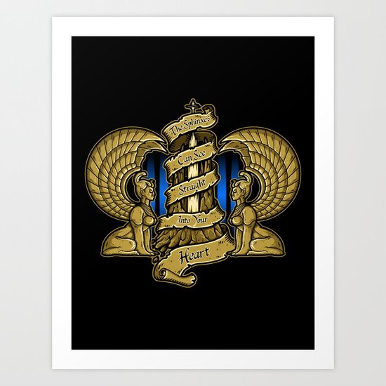 THE SOUTHERN ORACLE Art Print