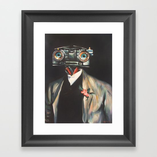 Johnny V, Esq. Framed Art Print