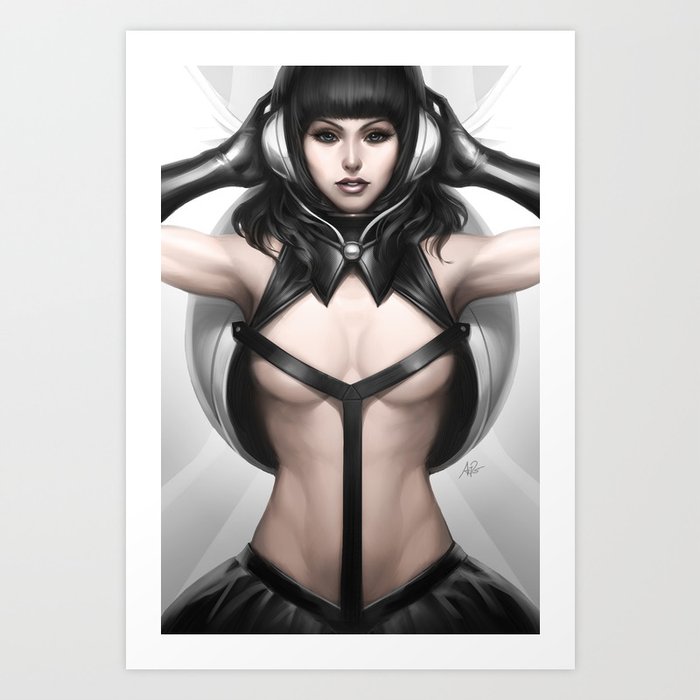 Discover the motif PEPPER DIVA II by Stanley Artgerm Lau as a print at TOPPOSTER
