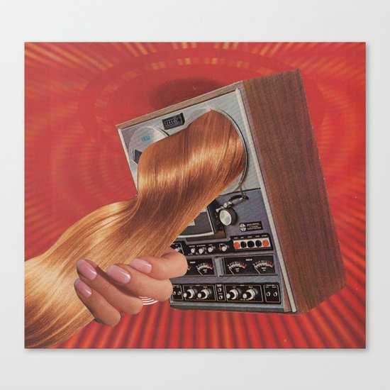 everything beautiful is far away - goofbutton collaboration #10 Canvas Print