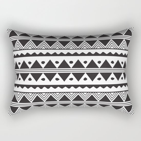African Tribal Pattern No. 2 Rectangular Pillow