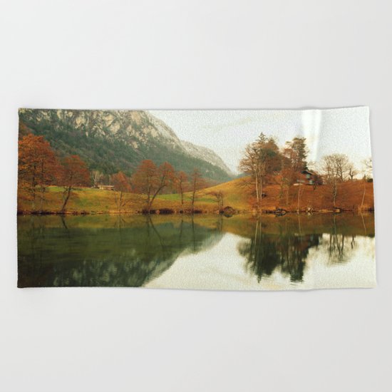 Castle of Tranquility Beach Towel