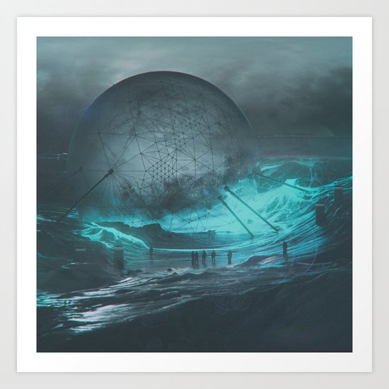 U1.COMBINER (everyday 09.28.15) Art Print
