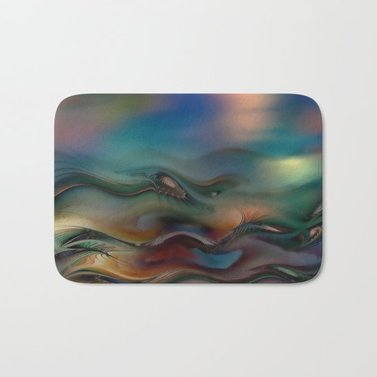 Waves 2 Bath Mat